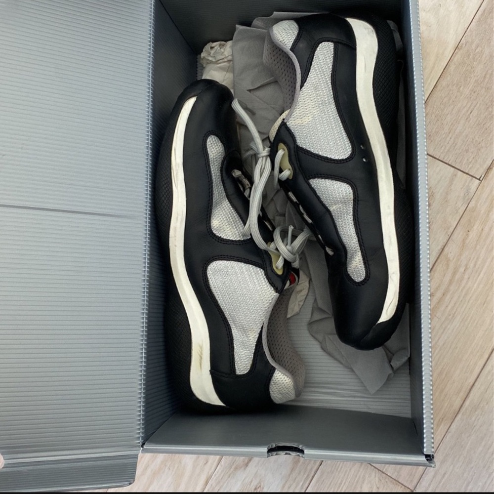 Prada Mens American Cup Sneakers Size 8